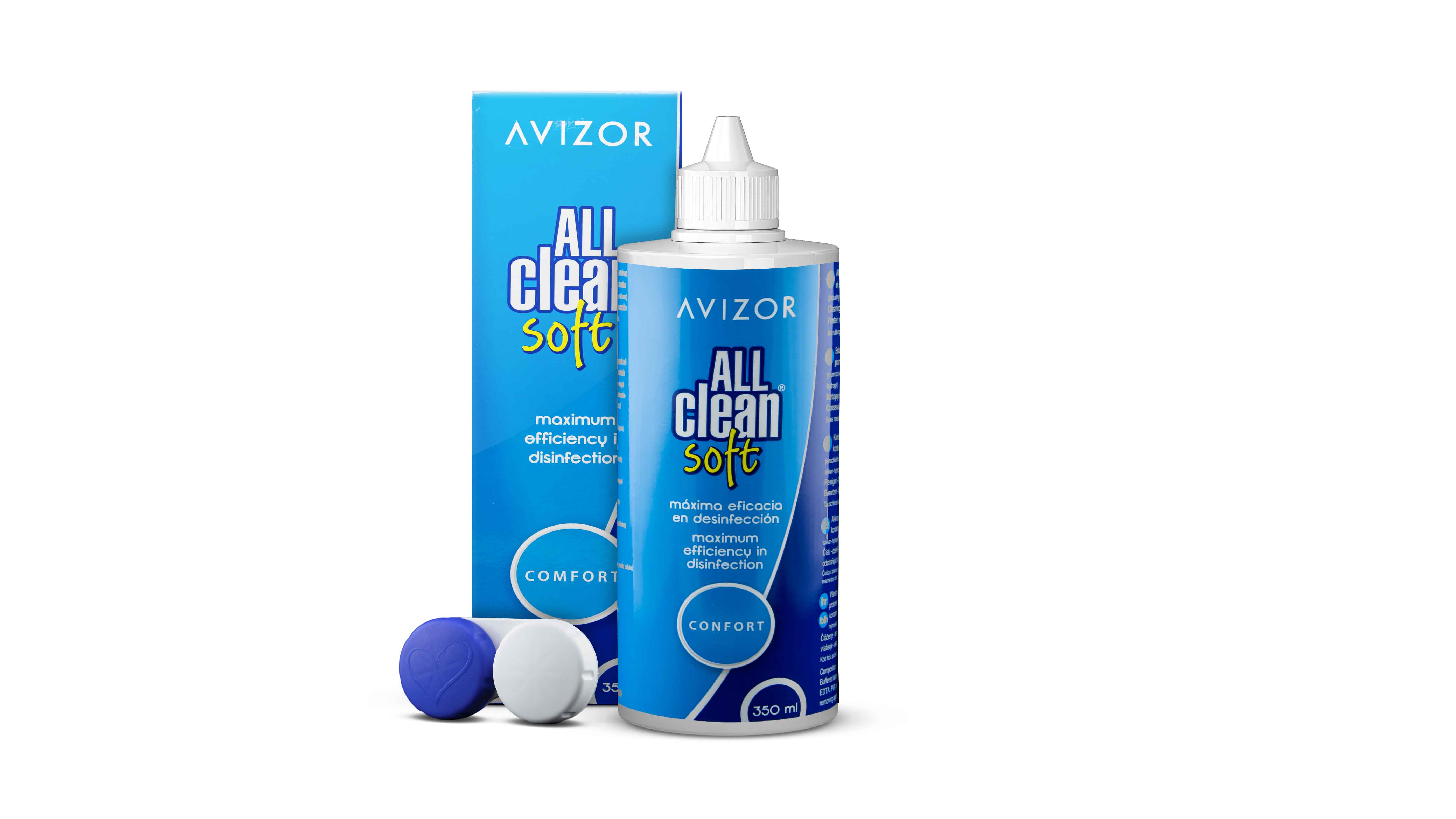 Avizor All Clean Soft (350ml) All-in-One Lösung von Avizor | eBay