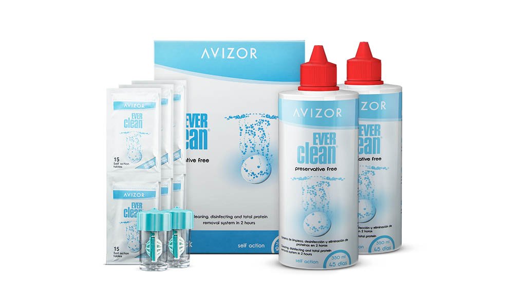 Avizor Everclean 3 Month Pack (2x350ml) Peroxide System of Avizor | eBay