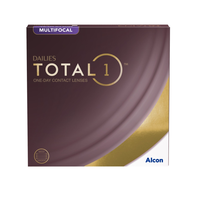 Alcon DAILIES TOTAL1 Multifocal , Tageslinsen 90er-Packung