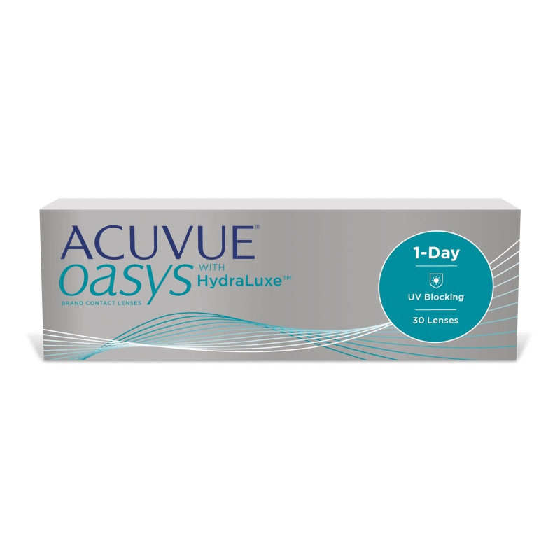 Johnson & Johnson ACUVUE OASYS® 1-Day with HydraLuxe™ Technology, 30 Tageslinsen