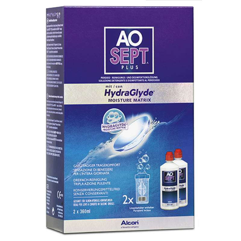 AOSEPT® PLUS mit HydraGlyde® 2x360ml