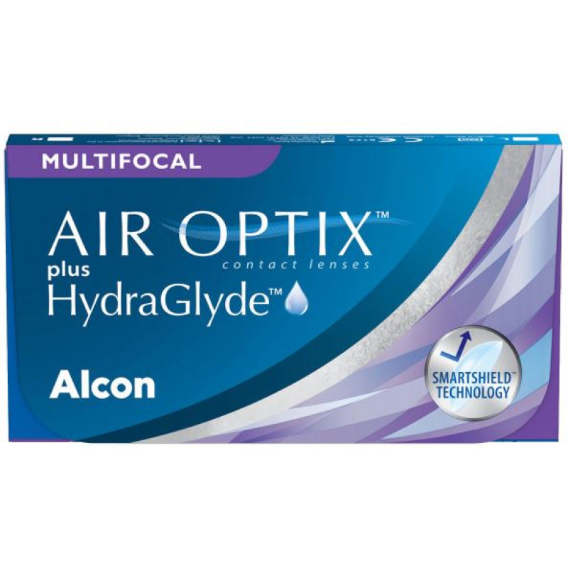 Alcon AIR OPTIX plus Hydra Glyde Multifocal, Monatslinsen