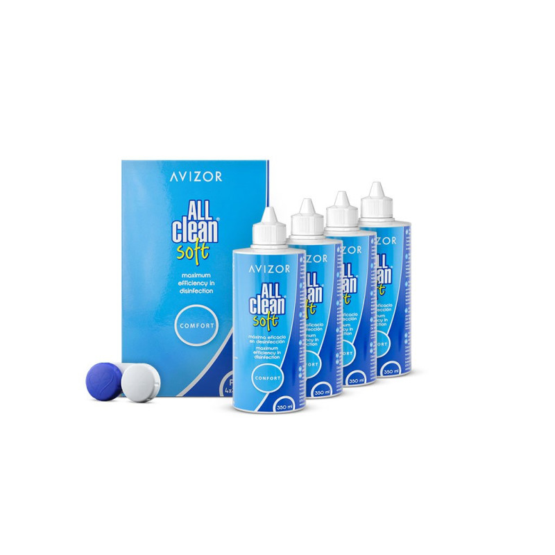 Avizor All Clean Soft Kombi-Pack (4x350ml)