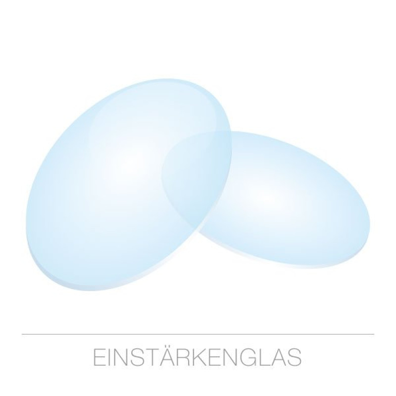 Einstärkengläser Kunststoff