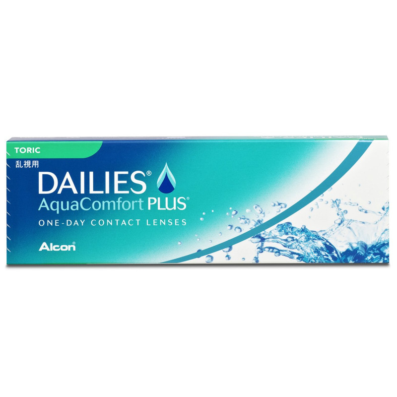 Alcon Focus DAILIES Aqua Comfort Plus Toric, 30er Pack Tageslinsen