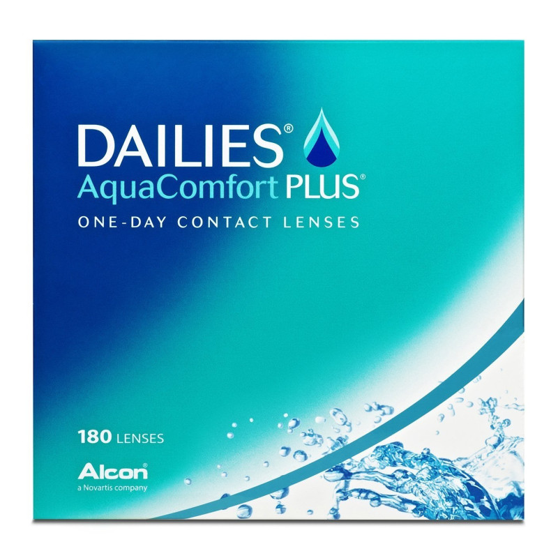 Alcon Focus DAILIES Aqua Comfort Plus, 180 Tageslinsen