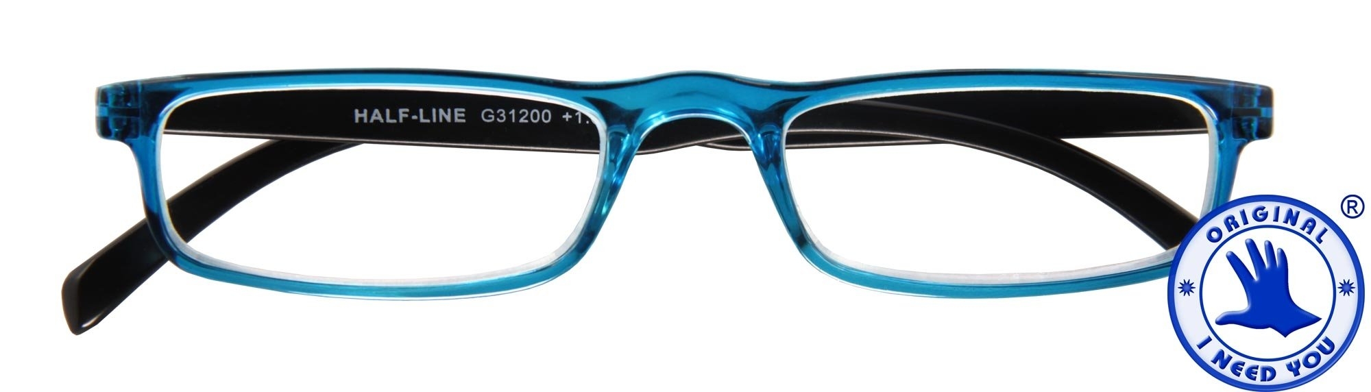 Lesebrille I Need You HALF-LINE in 4 Farben, von 1.00 dpt. bis 3.00 dpt