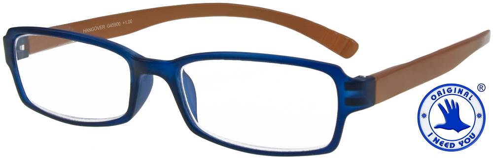 Lesebrille Lesebrille Oslo F4556178 Schwarz Dunkelblau 1,5
