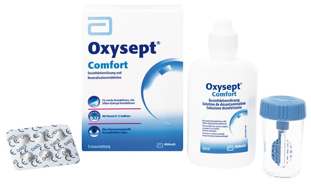 Oxysept Comfort Reiseset 60ML Peroxidsystem von AMO | eBay